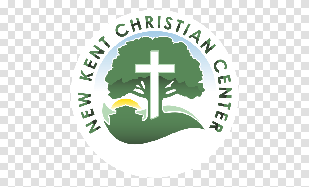 New Kent Christian Center Cross, Logo, Trademark, Label Transparent Png