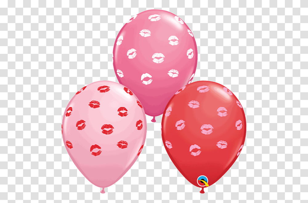 New Kissy Lips Red Amp Pink Candy Latex Balloon Transparent Png