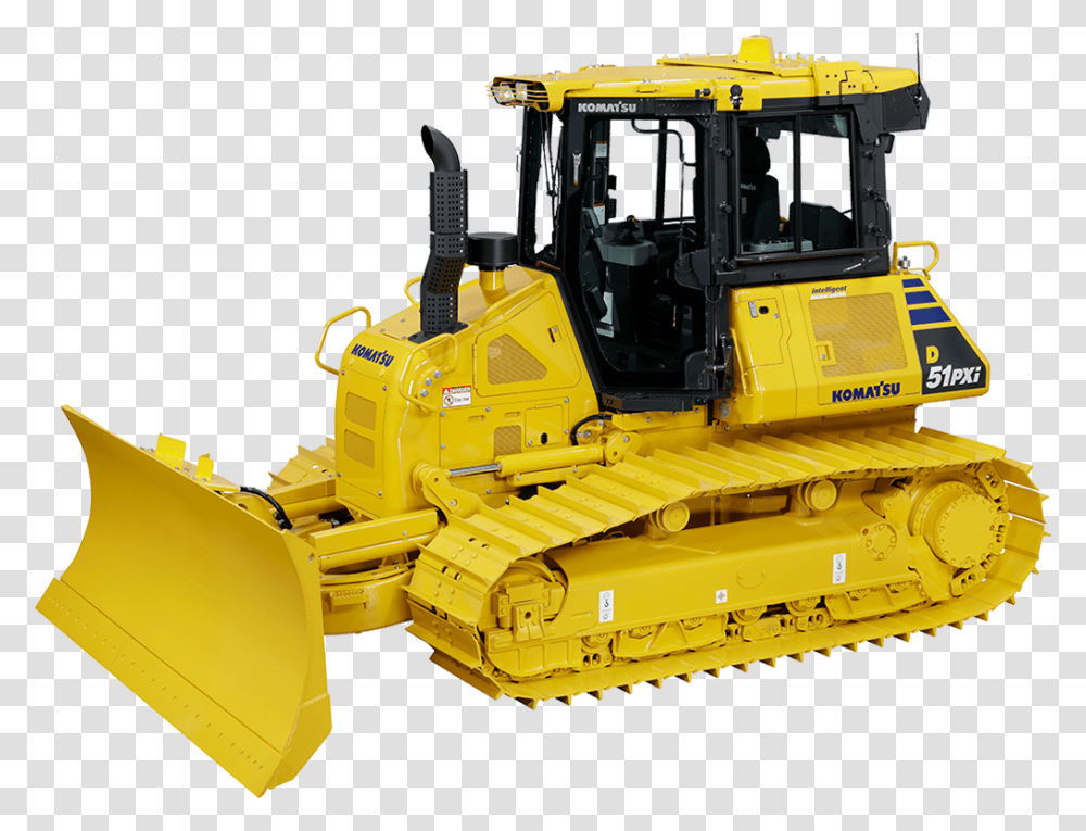 New Komatsu D51pxi 24 Crawler Dozer Komatsu Dozers, Bulldozer, Tractor, Vehicle, Transportation Transparent Png