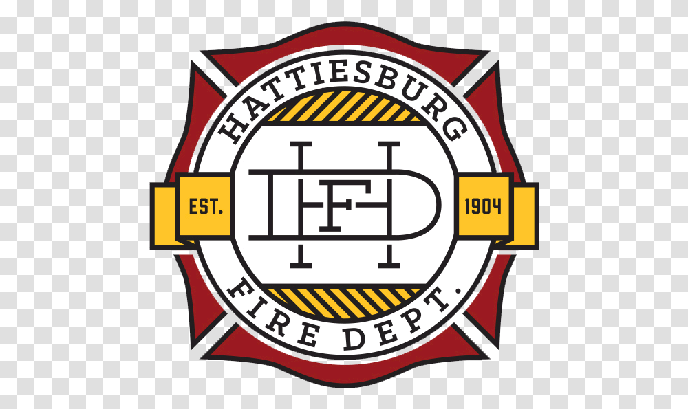 New Ladder Six Truck And Logo Hattiesburg Fire Department Logo, Dynamite, Weapon Transparent Png