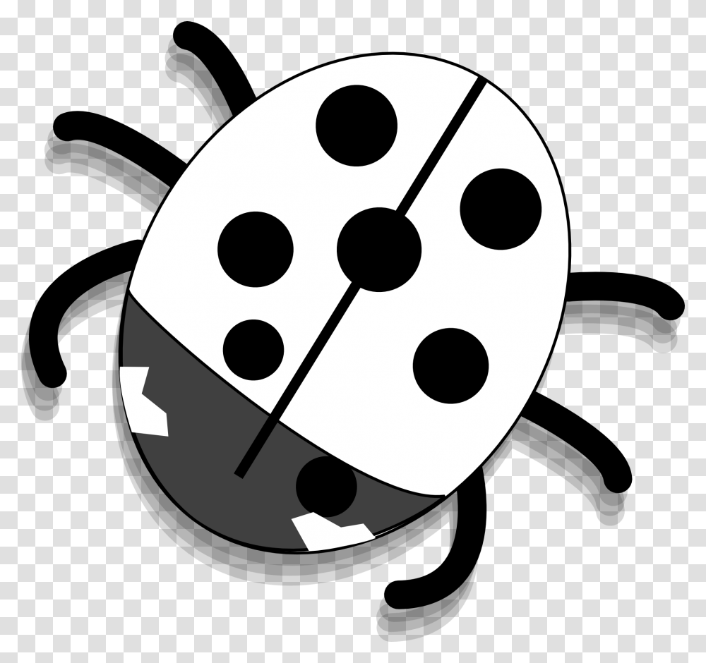 New Ladybug Clip Art Black And White Ladybug Clipart, Stencil, Drawing, Pillow, Cushion Transparent Png