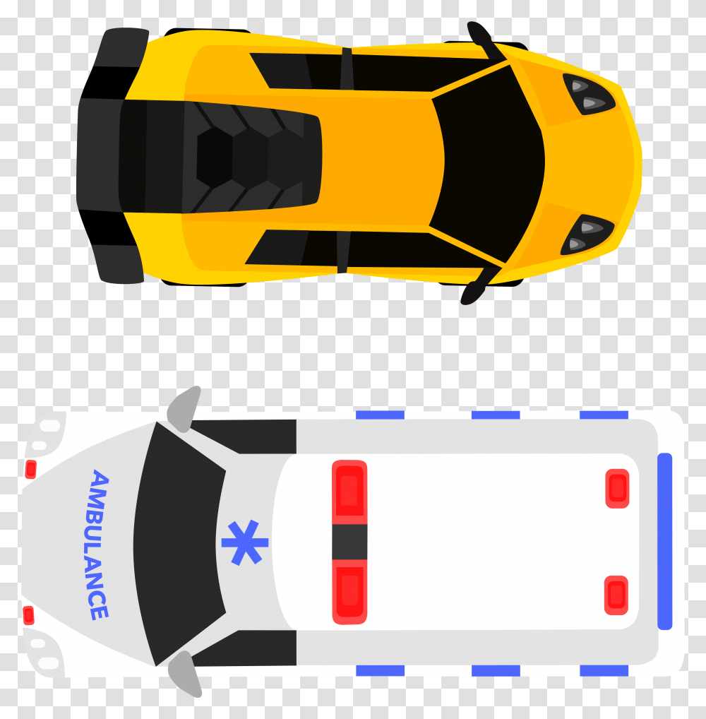 New Lambo And Ambulance 2d Topdown Vehicles Assets By Automotive Paint, Lighting, Furniture, Bomb, Weapon Transparent Png