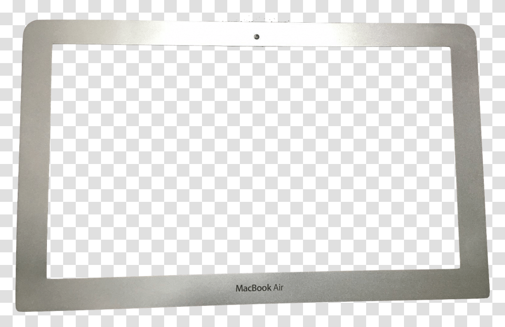 New Lcd Screen Front Bezel Cover Fits Macbook Air Flat Panel Display, Monitor, Electronics, TV, Television Transparent Png