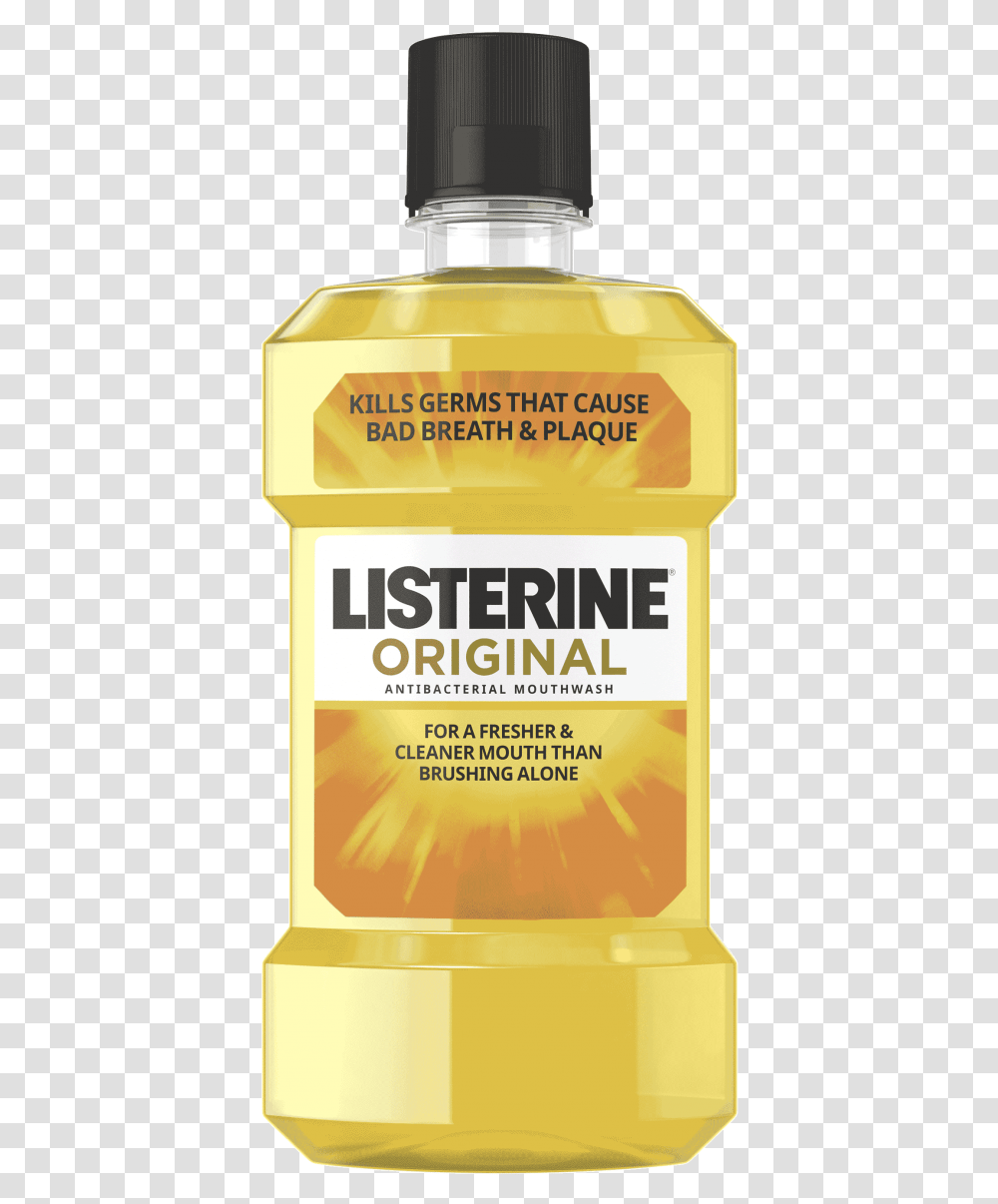 New Listerine Original Clean Listerine Cool Mint Zero Alcohol, Label, Food, Beer, Poster Transparent Png