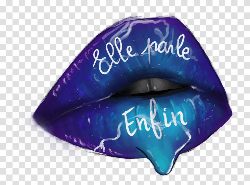 New Logo Alert - Elle Parle Enfin Lipstick, Mouth, Tongue, Neon, Light Transparent Png