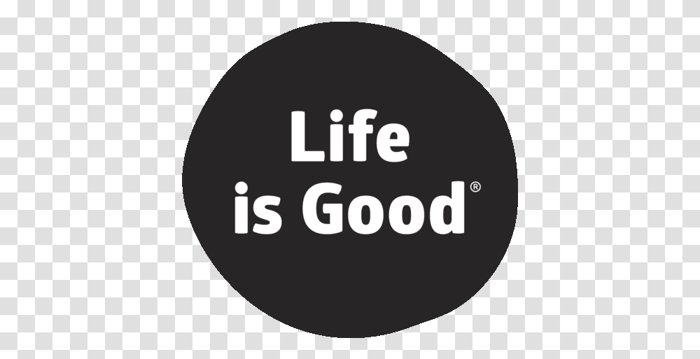 New Logo For Life Is Good Post Office Logo Black And White, Text, Label, Word, Symbol Transparent Png