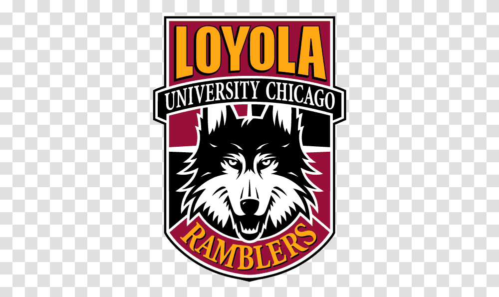 New Logo For Loyola Chicago Sports Logo News Chris Loyola University Chicago Mascot, Label, Text, Beverage, Drink Transparent Png
