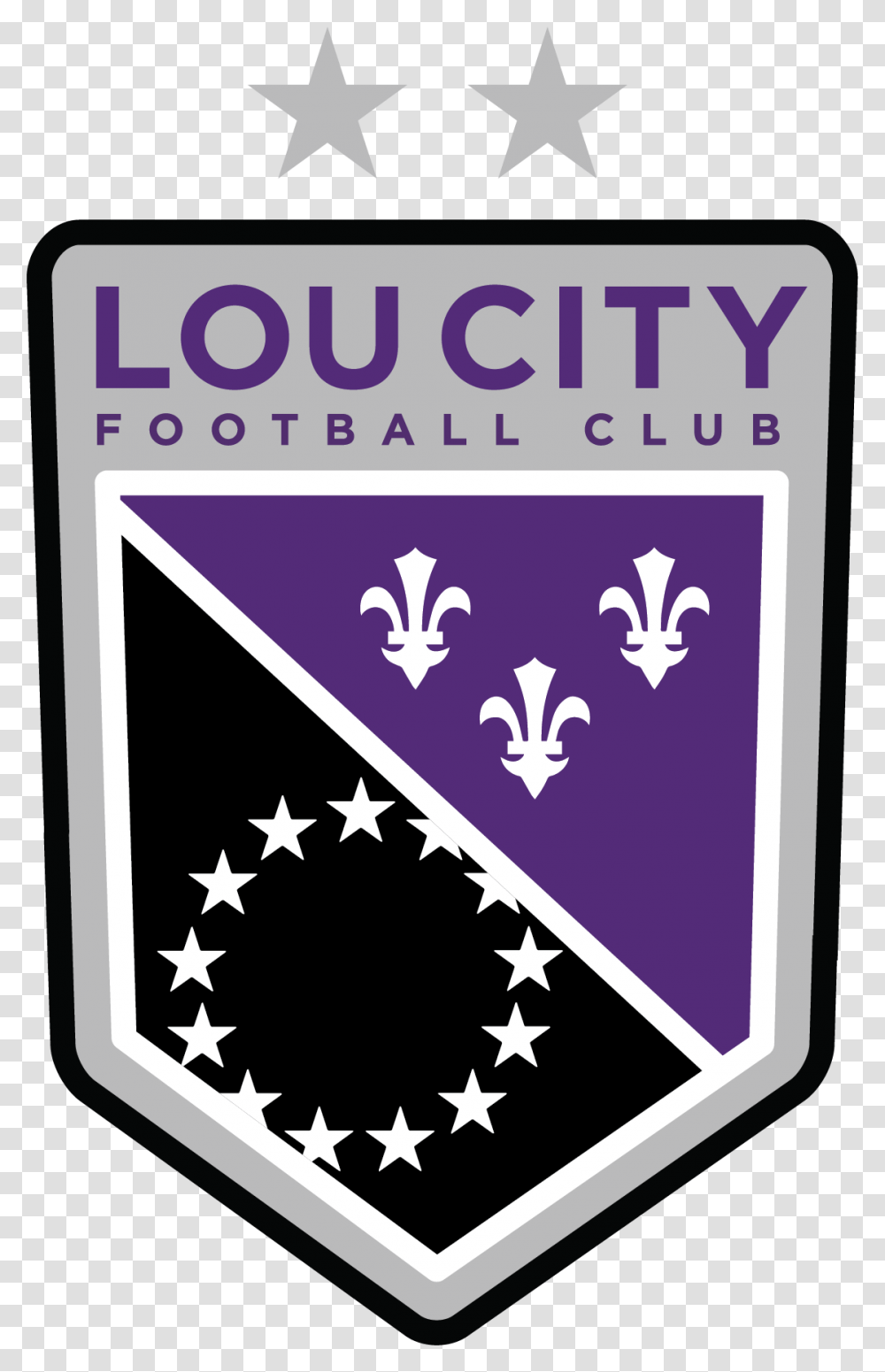 New Lou City Fc Logo Vertical 121619png Wdrbcom Louisville City New Logo, Symbol, Trademark, Label, Text Transparent Png