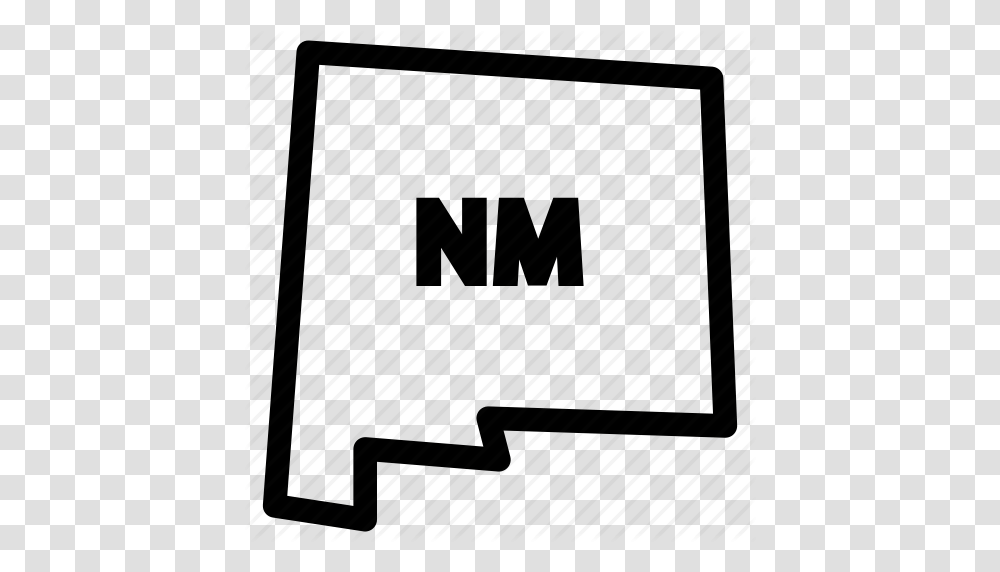 New Mex New Mexico Map Nm Map Icon, Digital Clock, Piano, Leisure Activities, Musical Instrument Transparent Png