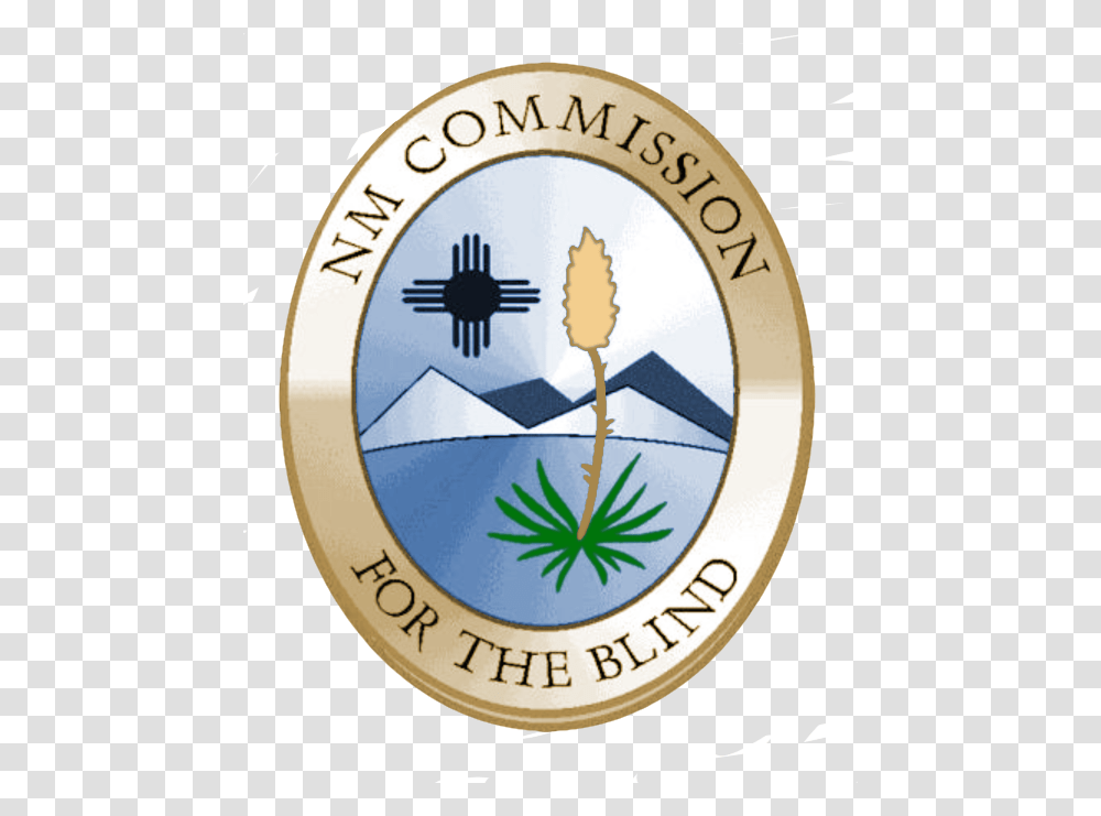 New Mexico Commission For The Blind Seal New Mexico Commission For The Blind, Logo, Trademark, Emblem Transparent Png