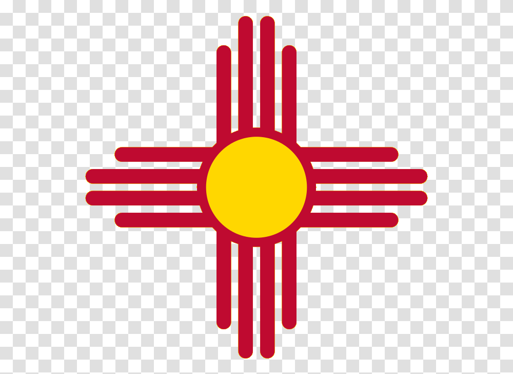 New Mexico Flag New Mexico State Flag, Machine, Nature, Outdoors Transparent Png