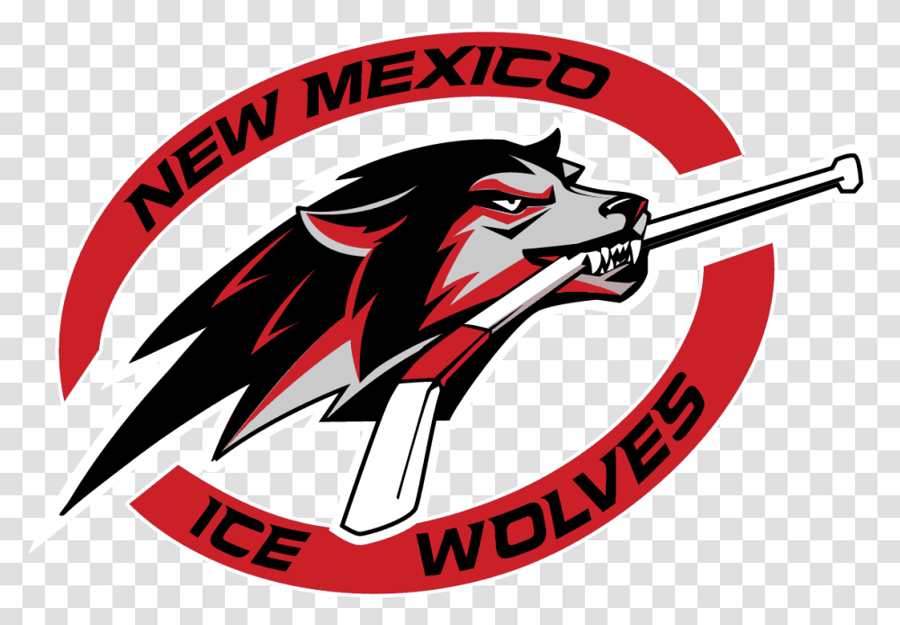 New Mexico Ice Wolves Outpost Ice Arenas New Mexico Ice Wolves Logo, Symbol, Trademark, Label, Text Transparent Png