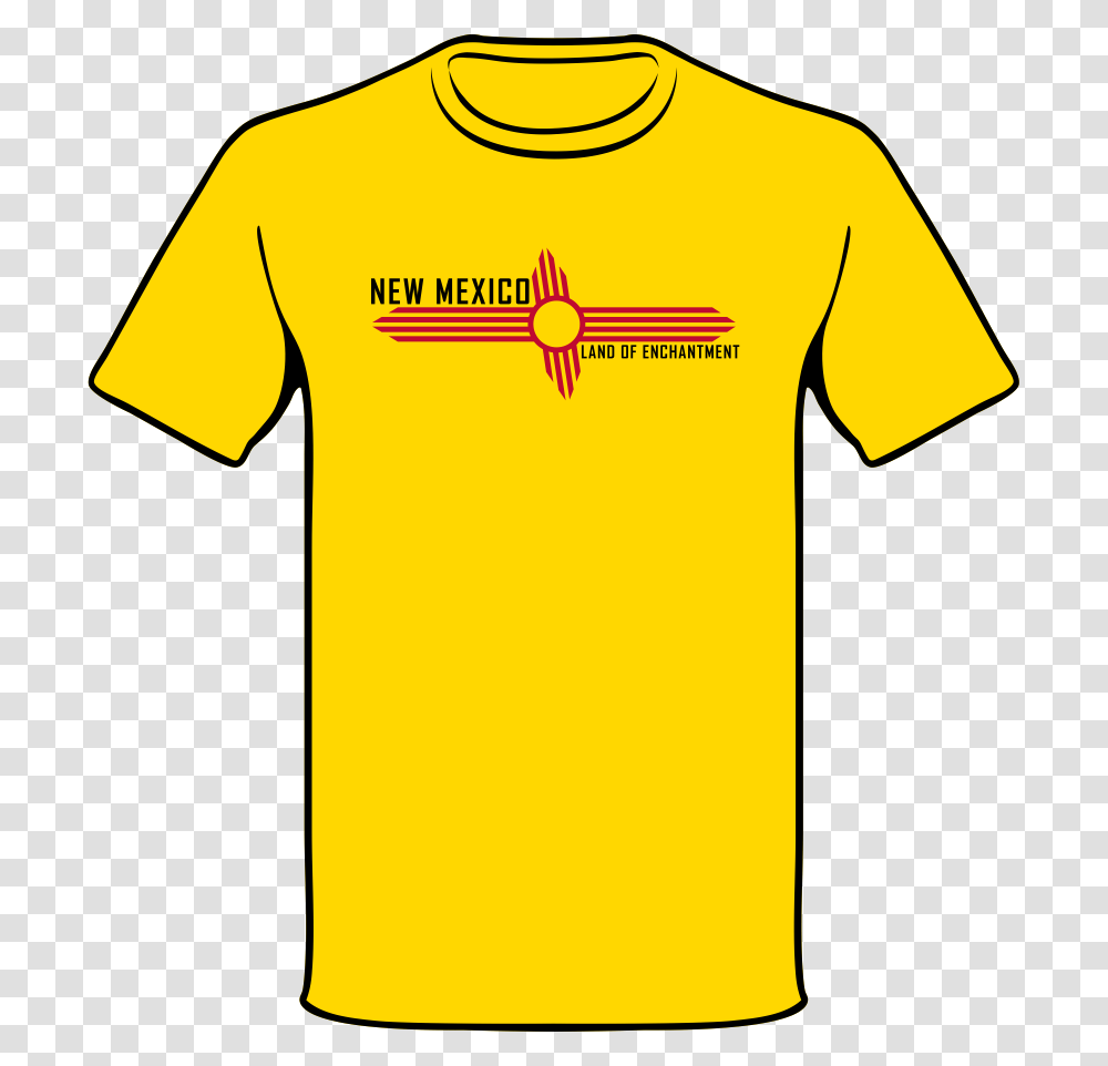 New Mexico Land Of Enchantment, Apparel, T-Shirt, Jersey Transparent Png