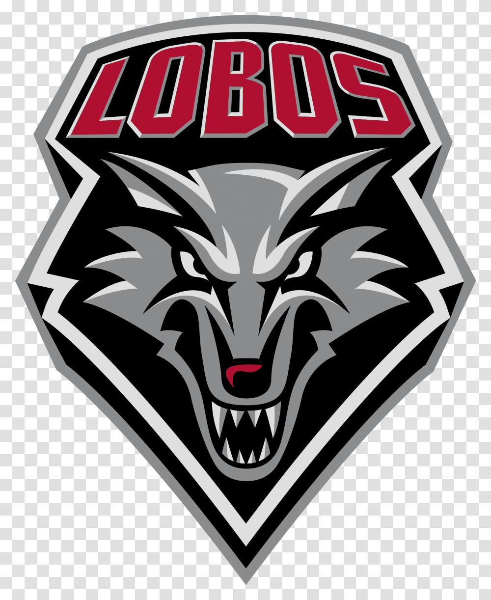 New Mexico Lobos Logo Lobos New Mexico, Symbol, Emblem, Word, Text Transparent Png