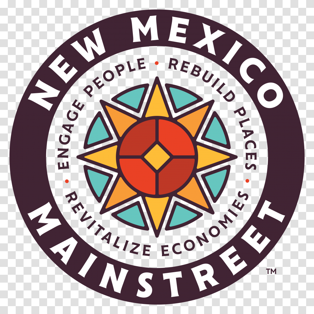 New Mexico Mainstreet New Mexico Mainstreet Logo, Symbol, Trademark, Dynamite, Bomb Transparent Png