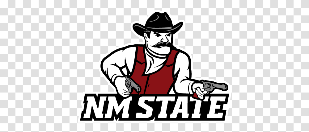 New Mexico State Aggies News Scores New Mexico State Aggies Logo, Clothing, Apparel, Text, Hand Transparent Png