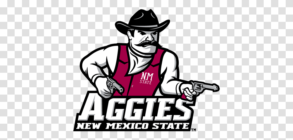 New Mexico State Icon New Mexico State Aggies, Person, Hand, Weapon, Poster Transparent Png