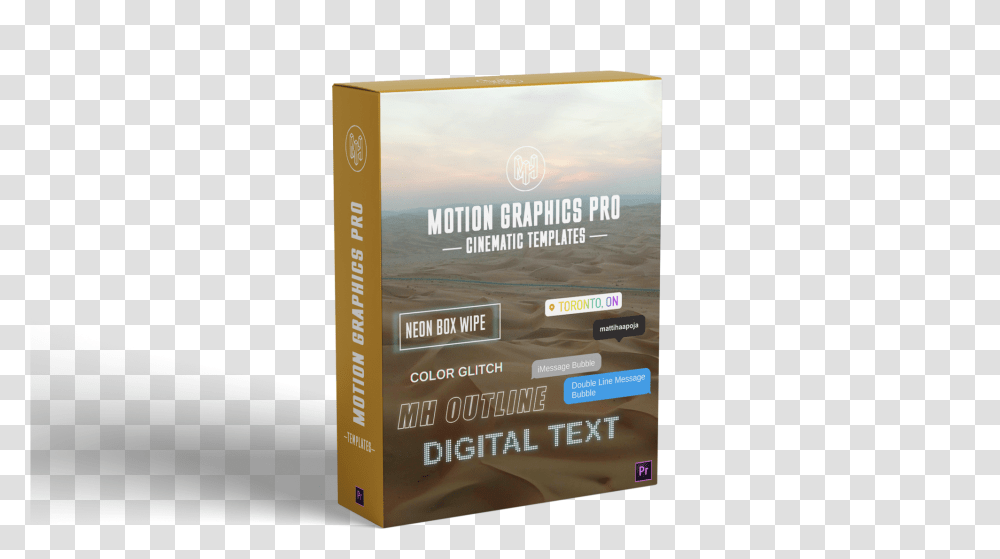 New Mh Motion Graphics Pro Book Cover, Poster, Advertisement, Flyer, Paper Transparent Png