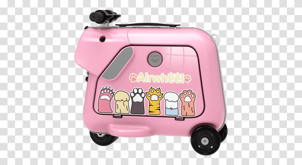 New Model Kids Hard Shell Luggage Travel Riding City Car, Vehicle, Transportation, Automobile, Sewing Transparent Png