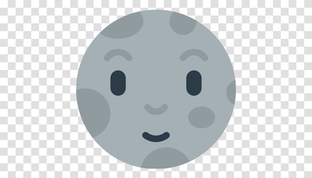 New Moon With Face Emoji For Facebook Email & Sms Id New Moon With Face, Ball, Bowling Ball, Sport, Sports Transparent Png