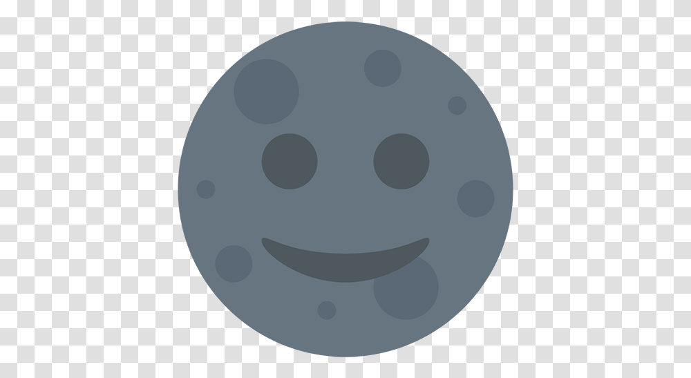 New Moon With Face Emoji For Facebook Email & Sms Id Smiley, Bowling Ball, Sport, Sports, Disk Transparent Png
