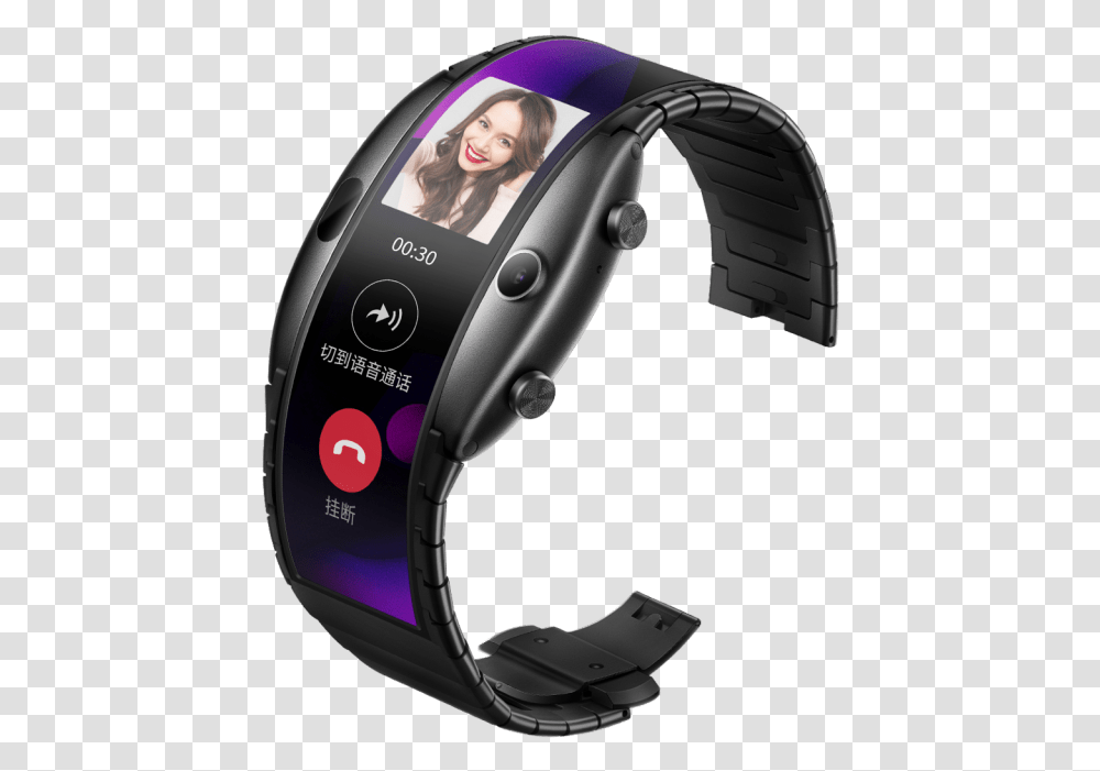 New Nubia Alpha Watch Phone 4 Nubia Alpha Smart Watch Price, Person, Human, Helmet, Clothing Transparent Png