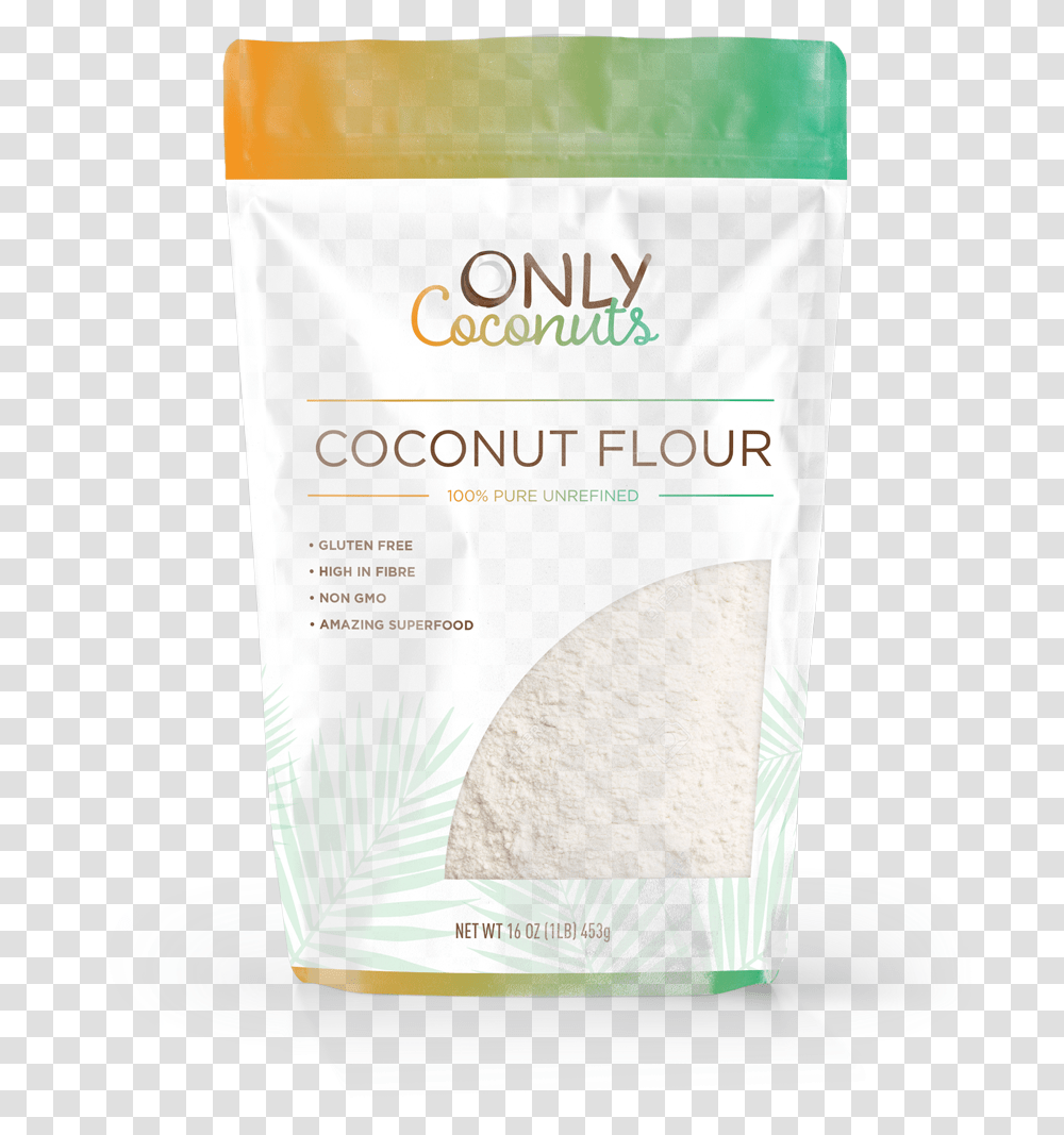 New Oc - Only Coconuts, Powder, Bottle, Flour, Food Transparent Png