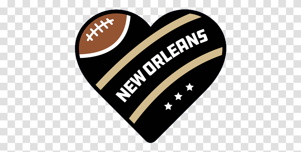 New Orleans Football Rewards New Orleans Saints Football, Label, Text, Advertisement, Beverage Transparent Png