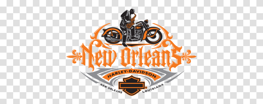 New Orleans Harley Davidson Mybaseguide New Orleans Harley Davidson Logo, Leisure Activities, Adventure, Circus, Text Transparent Png
