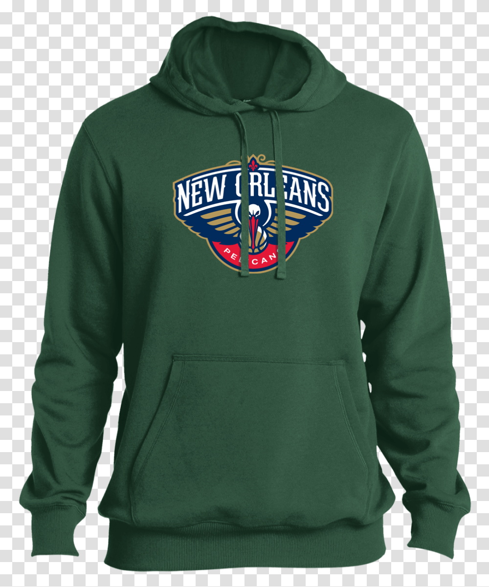 New Orleans Pelicans Basketball Sweatshirt Sport Tek Tall Pullover Hoodie Hoodie, Clothing, Apparel, Sweater, Person Transparent Png