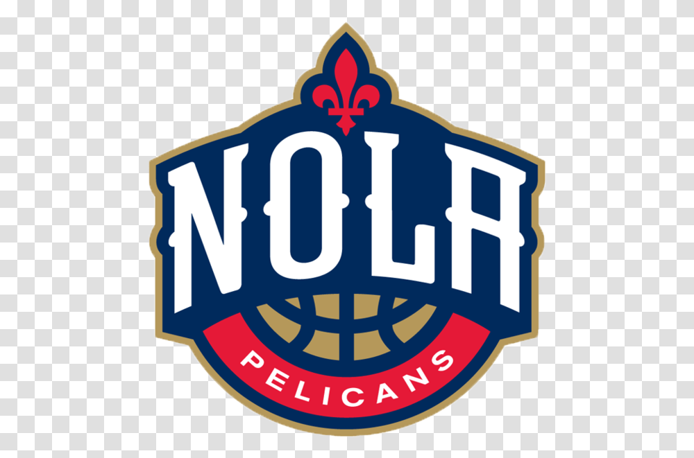 New Orleans Pelicans Logo Logo New Orleans Pelicans, Symbol, Text, Label, Emblem Transparent Png