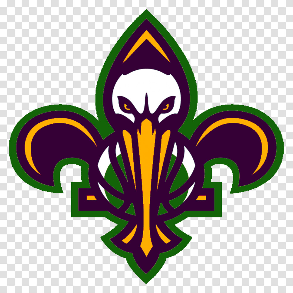 New Orleans Pelicans Logo Recolor, Flower, Plant, Blossom, Outdoors Transparent Png