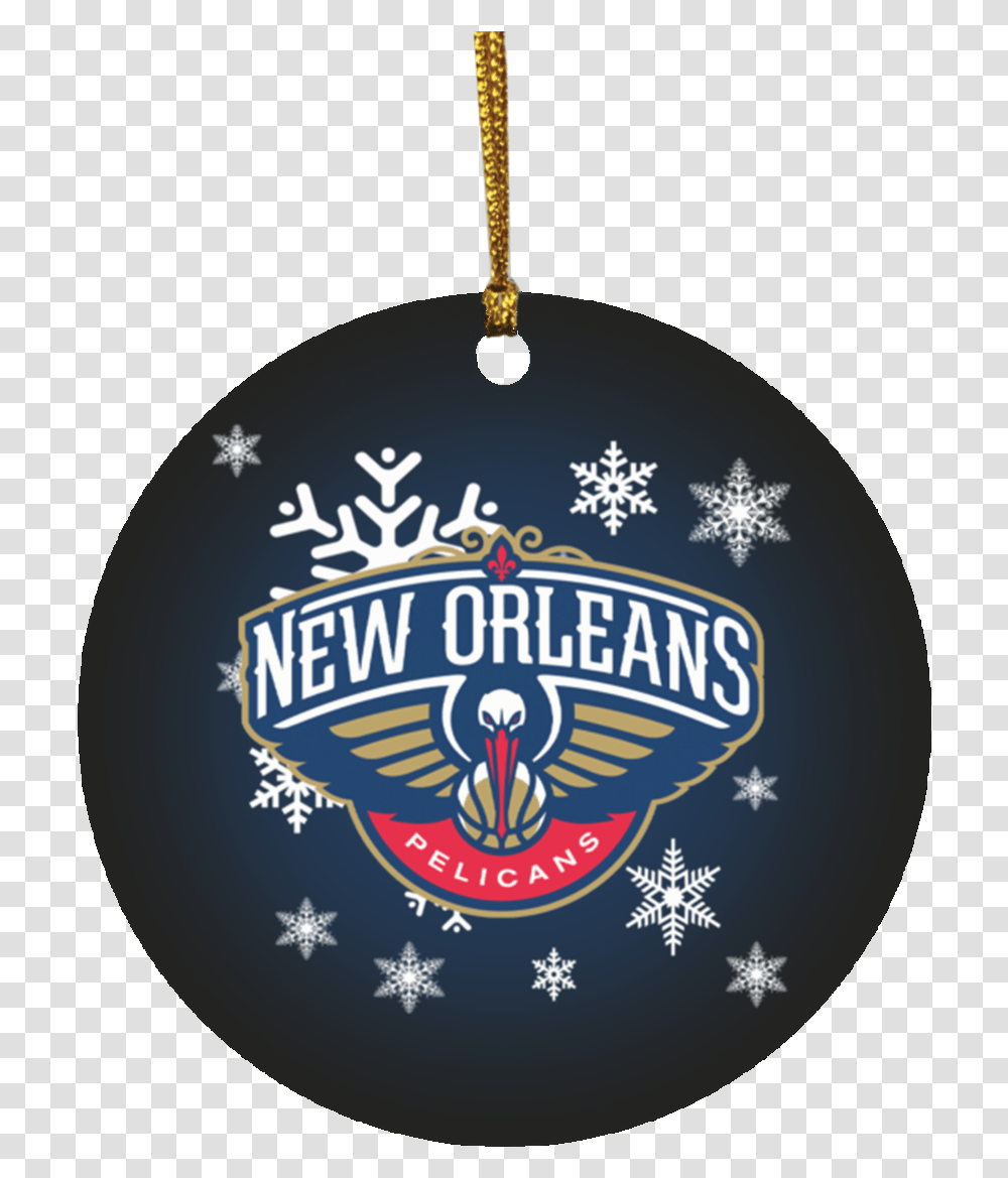 New Orleans Pelicans Merry Christmas Pelicans Nba, Pendant, Symbol, Locket, Jewelry Transparent Png
