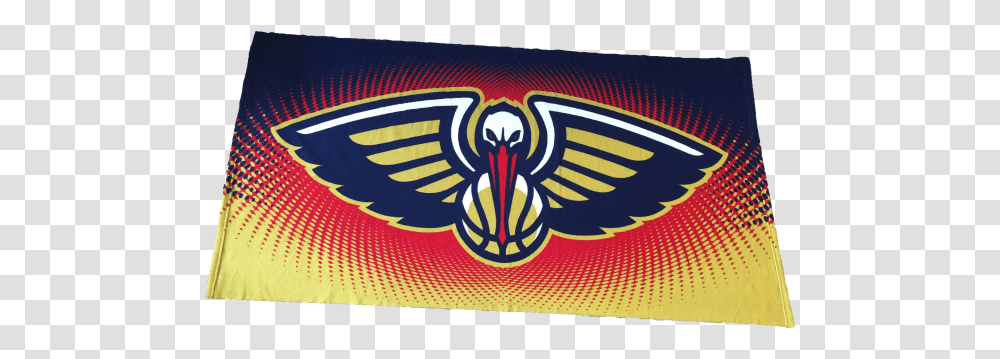 New Orleans Pelicans Powered By Spinzo New Orleans Pelicans Team Logo, Symbol, Emblem, Rug, Trademark Transparent Png