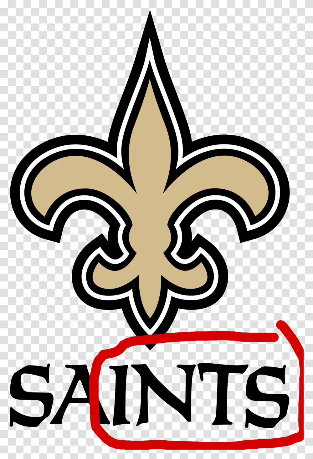 New Orleans Saints Clipart, Stencil, Antelope, Wildlife Transparent Png