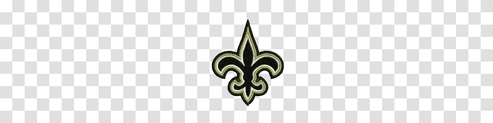 New Orleans Saints Embroidered Patch, Locket, Pendant, Jewelry, Accessories Transparent Png