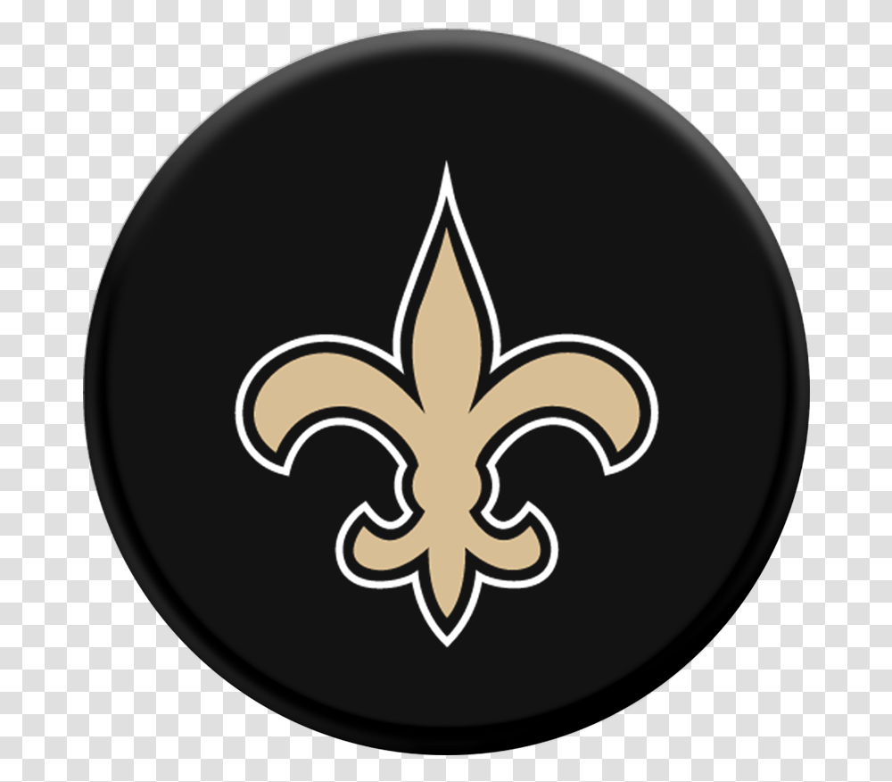 New Orleans Saints Fleur De Lis Clipart New Orleans Saints Logo, Trademark, Star Symbol Transparent Png