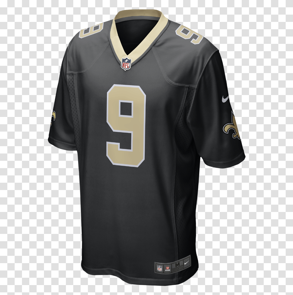 New Orleans Saints Jersey, Apparel, Shirt, Person Transparent Png