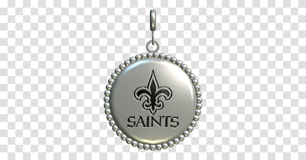 New Orleans Saints Pendant New Orleans Saints, Symbol, Logo, Trademark, Locket Transparent Png