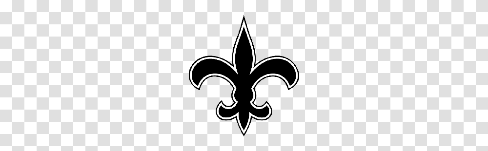 New Orleans Saints Primary Logo Sports Logo History, Stencil, Emblem, Pattern Transparent Png
