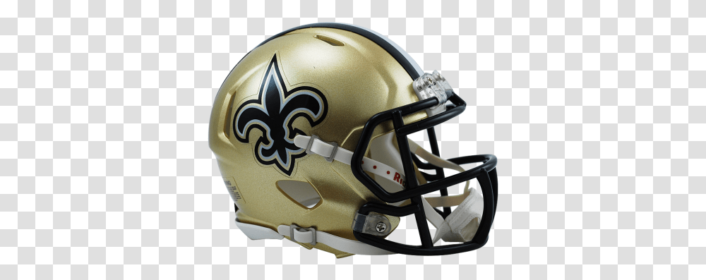 New Orleans Saints Replica Mini Speed New Orleans Saints Helmet, Clothing, Apparel, Football Helmet, American Football Transparent Png