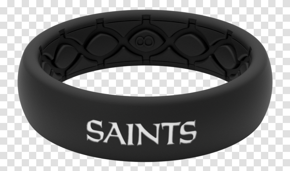 New Orleans Saints Silicone Wedding Ring Lifetime Warranty Solid, Accessories, Accessory, Jewelry, Wristwatch Transparent Png