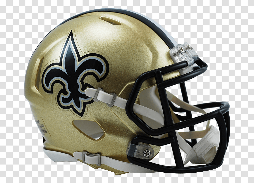 New Orleans Saints Speed Mini Helmet Saint Helmet, Apparel, Team Sport, Sports Transparent Png