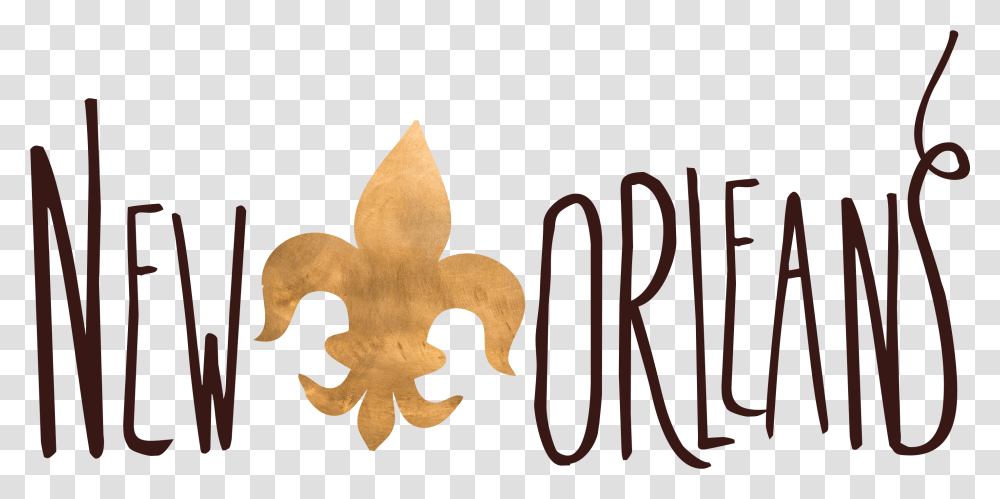 New Orleans Tourism Logo New Orleans, Text, Alphabet, Label, Symbol Transparent Png