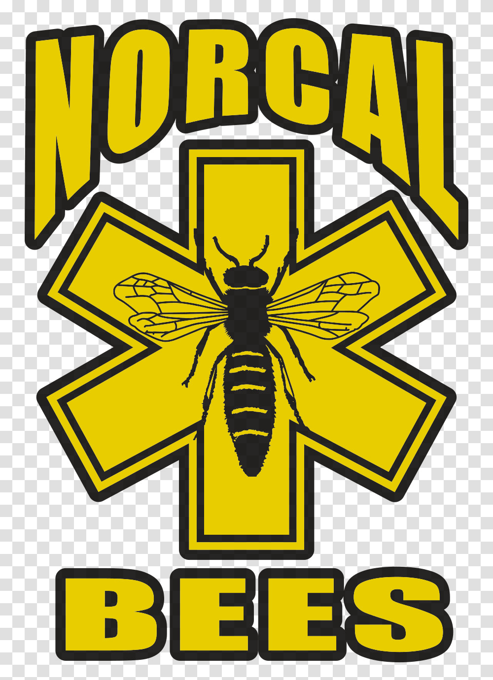 New Paramedic Sticker, Logo, Trademark, Insect Transparent Png