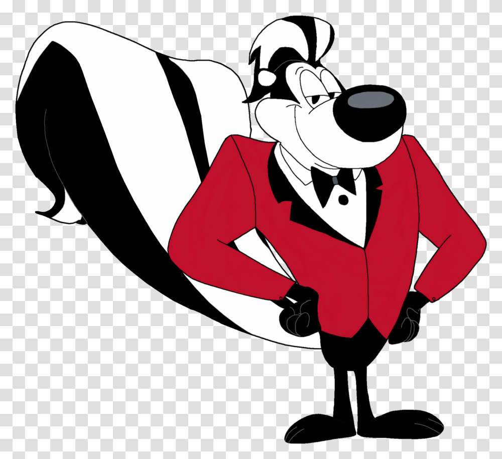 New Pepe Le Pew, Performer, Stencil, Magician, Manga Transparent Png