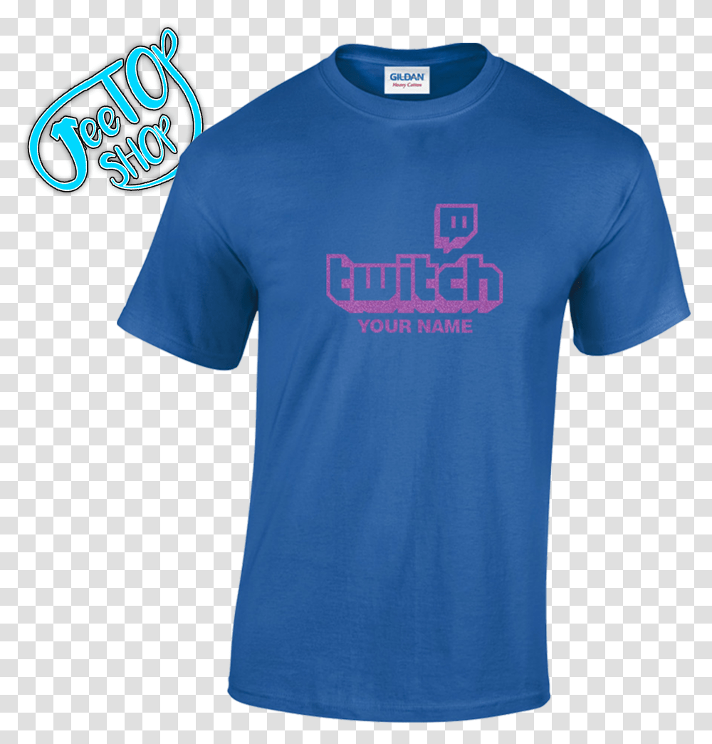 New Personalised Sparkle Twitch Gaming Shirt, Clothing, Apparel, T-Shirt, Sleeve Transparent Png