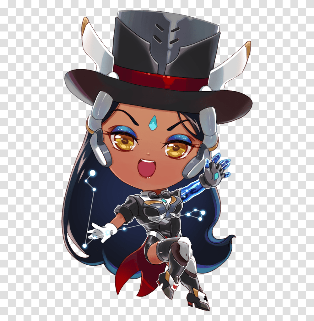 New Pin Coming In July Magician Symmetra Overwatch Symmetra Magician Art, Person, Leisure Activities, Performer Transparent Png