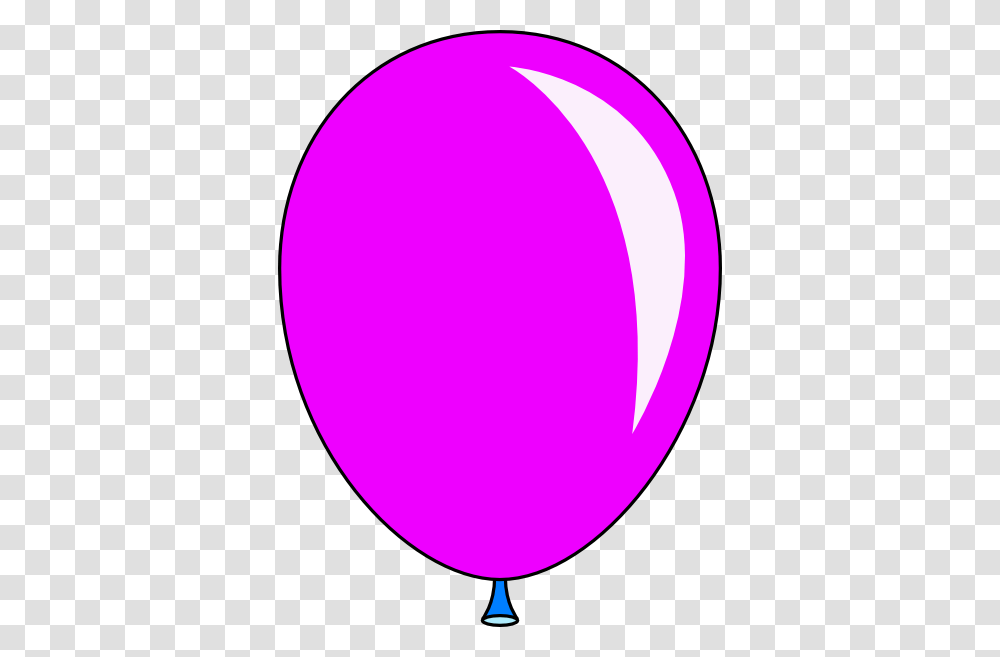 New Pink Balloon Clip Art, Oval Transparent Png