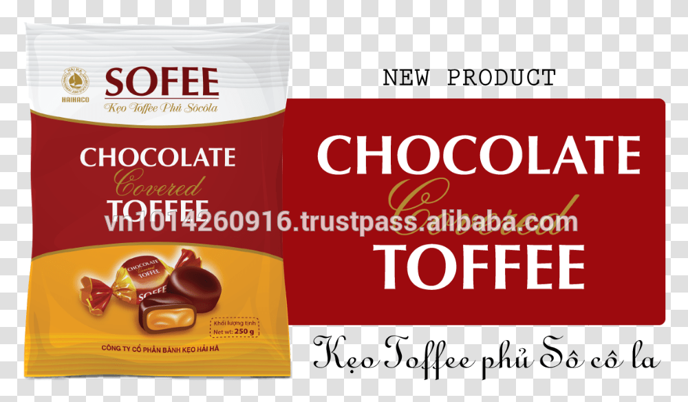 New Product Chocolate Covered Toffee Chocolate Candy Chu Nancy, Food, Label, Dessert Transparent Png